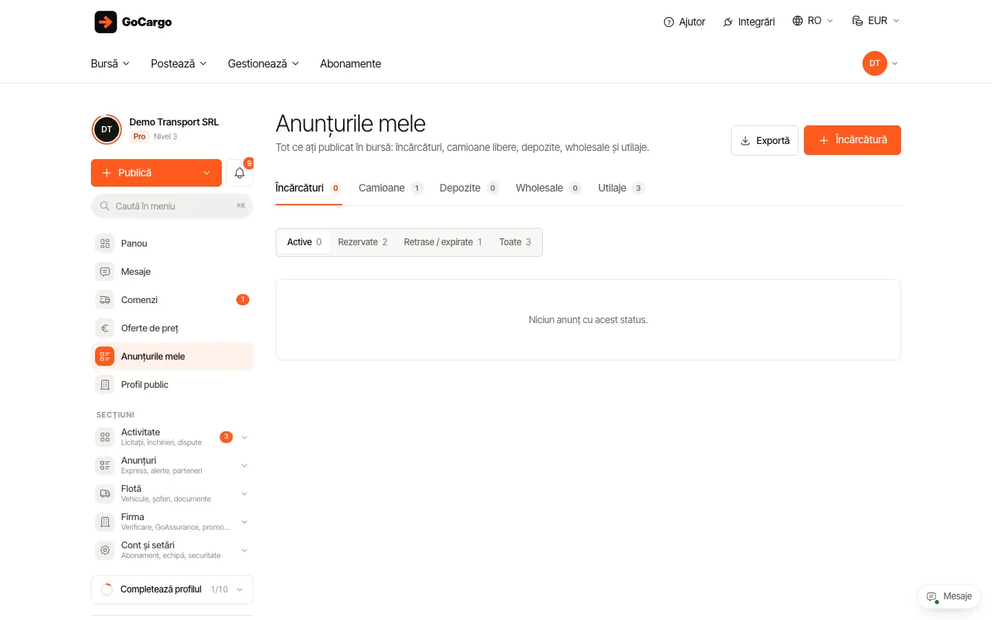 Postare express: comenzi trimise pe email: Verificați anunțurile